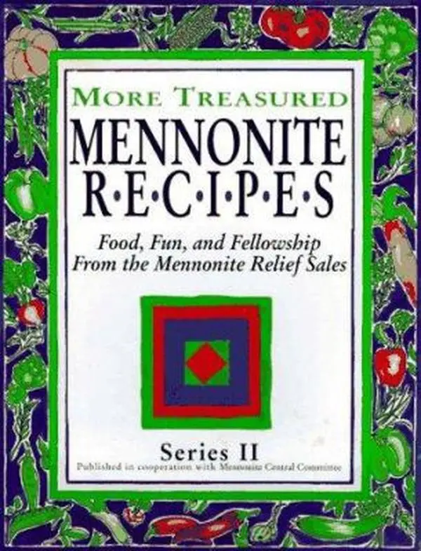 USED Book - More Treasured Mennonite Recipes by Central Committee Mennonite (Paperback) - english