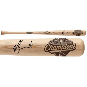 Will Smith Los Angeles Dodgers Autographed 2025 MLB World Series Champions Pillbox Bat Company Bat - Fanatics Authentic Certified