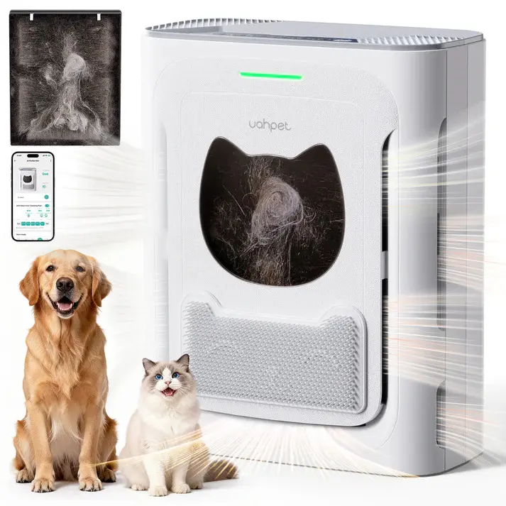 【New in】Air Purifiers for Pets Home with H13 HEPA Washable Filters,Large Room Up To 2100Ft²,Air Purifier for Pet Hairs,Dander Odor Allergies Pollutant Smoke Dust PM2.5 Air Quality Monitor