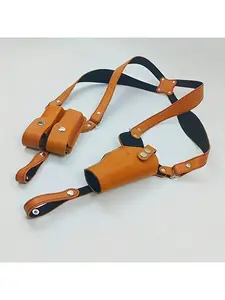 1 universal armpit G17 holster 92 outdoor concealed 1911 leather gun bag men's shoulder strap