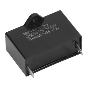 Small Gasoline Generator Capacitor CBB61 for Ceiling Fan Motor 50/60Hz 350VAC 15uf