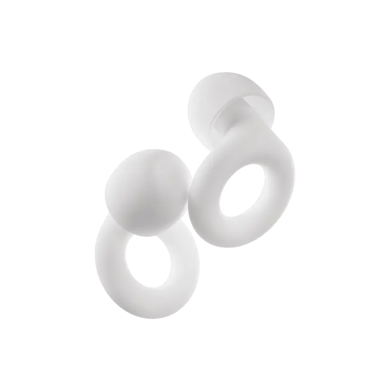 Loop, Quiet 2 Earplugs, Sleep, Focus & Travel Use, 24 dB High Noise Reduction with Soft-Touch Comfort, 1 Pair + Case
