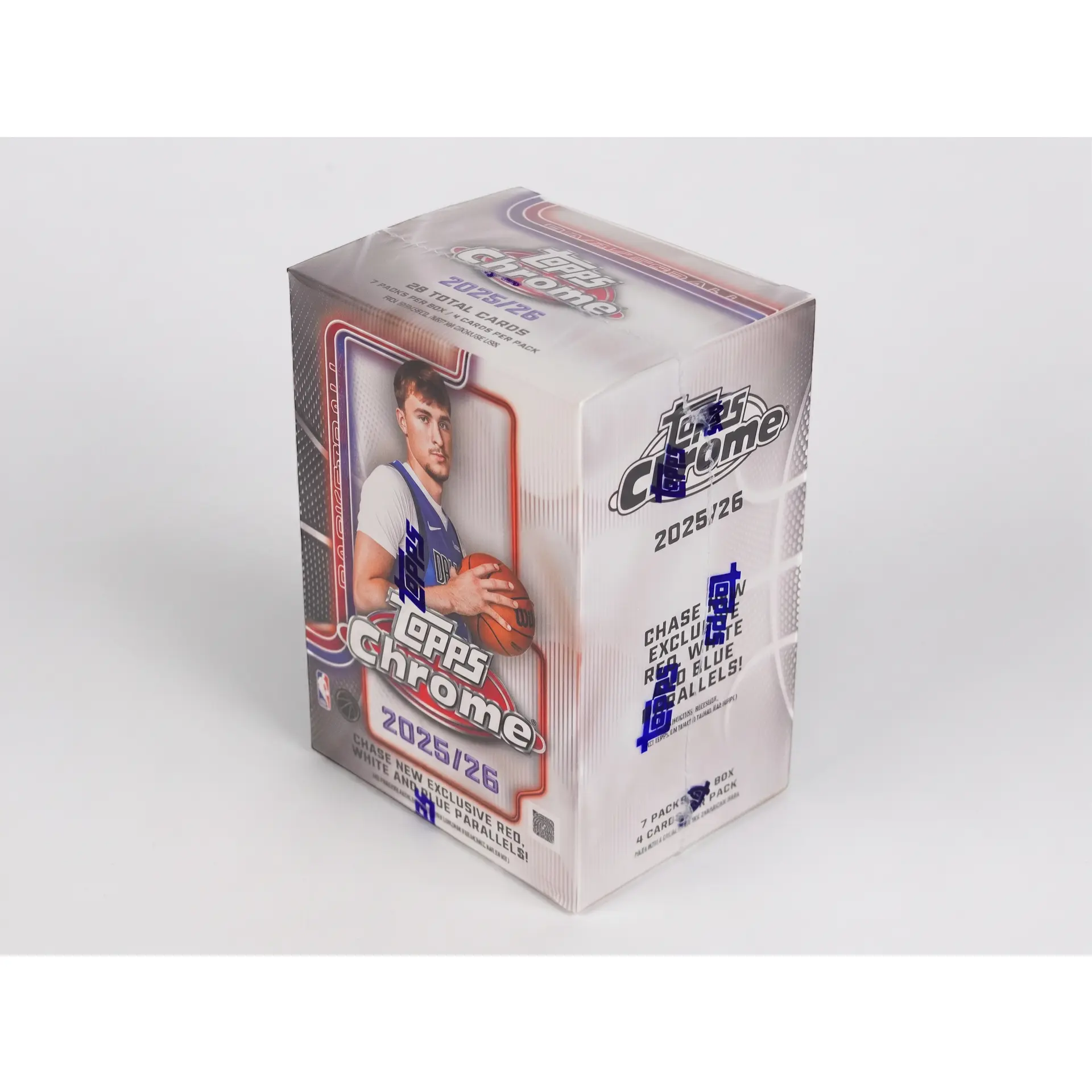2025/26 Topps Chrome Series Basketball Blaster Box - Sports Trading Card Collectible Accessory