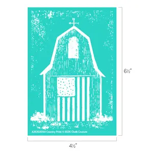 Chalk Couture Country Pride Stencil