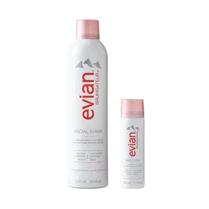 Evian Facial Spray Essential Hydration Bundle - Hydrate Skin - Blend Makeup - Instantly Refresh - Travel Friendly - All Skin Types - French Alps Skincare