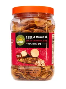 Purple Malanga Chips | Cocoyam | Lightly Salted - 344g