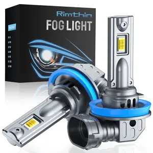 Rimthin H11/H9/H16/880/881/5202/9006/9145 LED Fog Light Bulbs or DRL 18000 Lumens 6000K Cool White Light 300% Brightness CSP LED Chips Fog Lamps Replacement for Cars Play and Plug (Pack of 2) Automotive Vehicle tiktokshopspringglowup Car Accessories