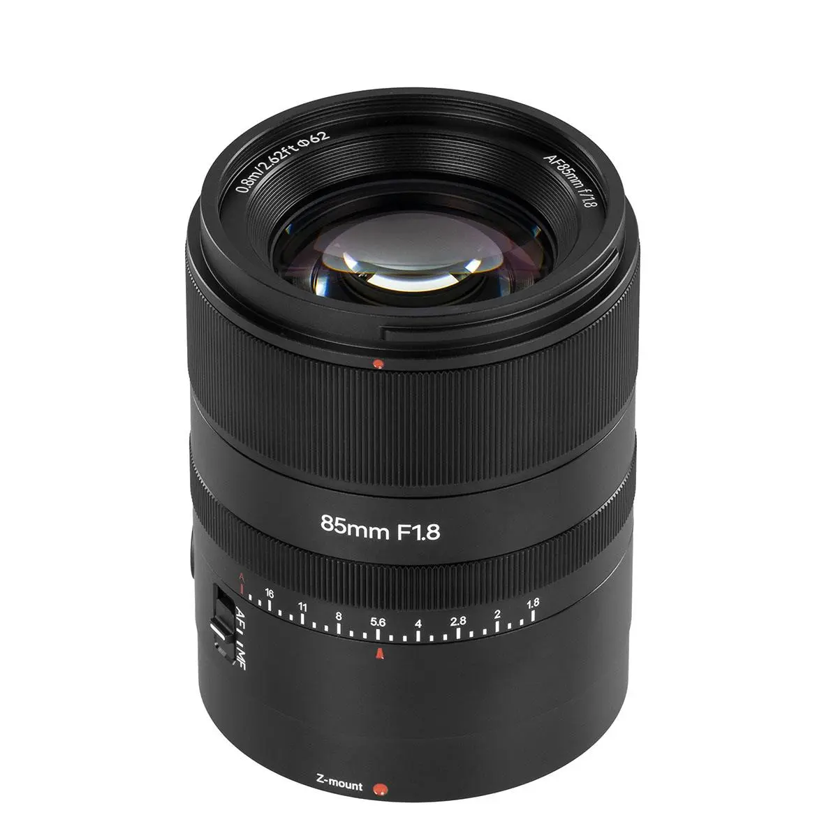 7artisans AF 85mm f/1.8 Camera Lens for Nikon Z - Eye Tracking, Ed Elements, Metal Body