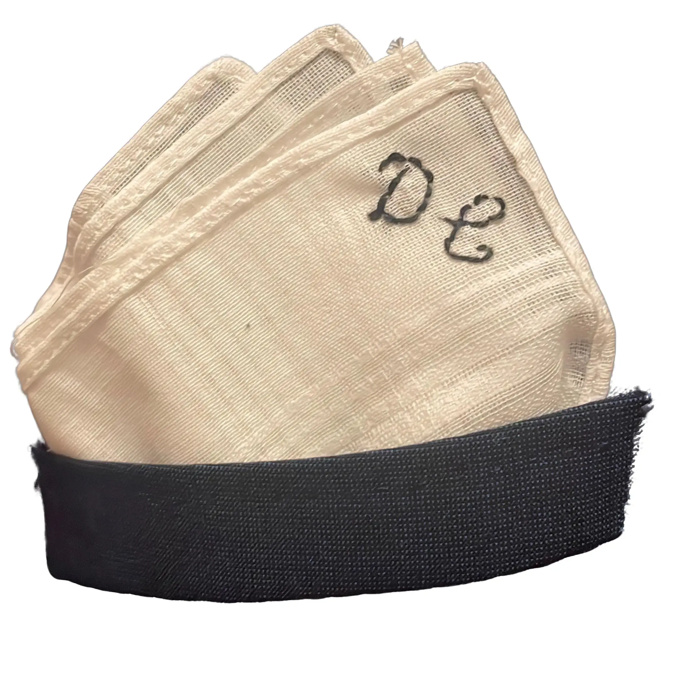 Initials Personalized Handkerchief - Customizable Design with Unique Initials for Any Occasion