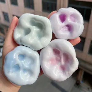 4/8/12Pcs Soft Ice Skin Ball Stress Relief Toy, Ideal Party Gift & Filler, Random Colors, Anxiety Relief, Perfect for Parties, Stress Relief Fidgeting