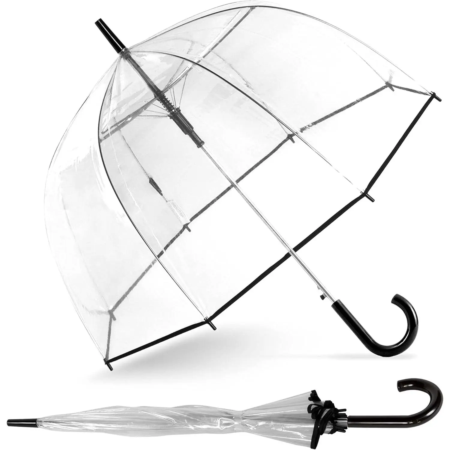 Bubble Umbrella - See Through, Rain & Windproof Umbrella -  for Weddings, Prom, Outdoor Events - Automatic Open