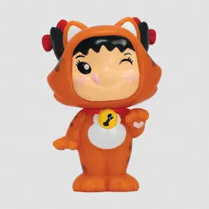 Funmaker Rokimoto Series 1 Babboo Tiger Girl 4 Inch Figure