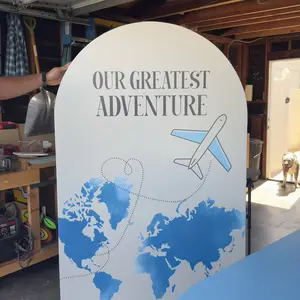 Vinyl Backdrop Wrap