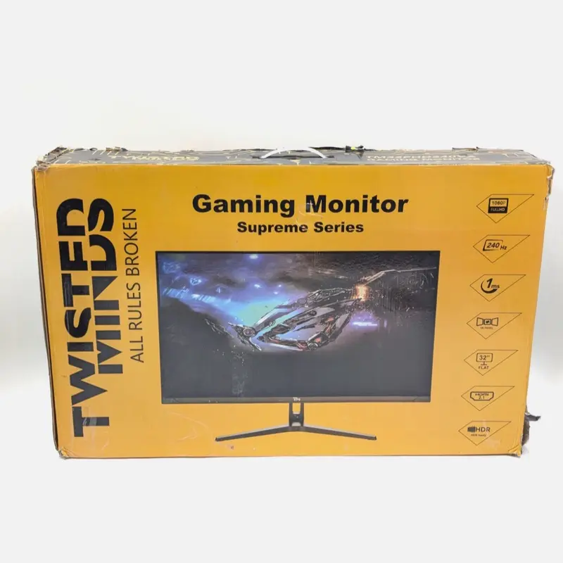 KTC 32Inch QHD 1440p 240Hz IPS Monitor FreeSync G-Sync HDMI DP HDR10 VESA Tilt
