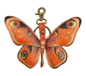 Anushcka Painted Leather Bag Charm - Keycharms