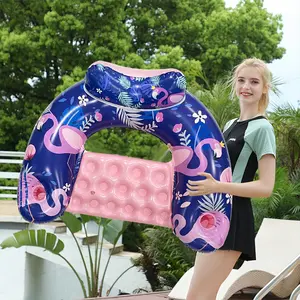 1 piece U-shaped forest lounger, an inflatable seat Pool Chair Float Inflatable Pool Floaters Pool Float Chairs suitable for beach, pool, and lake water activities