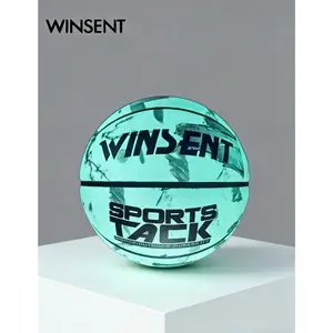 WINSENT Neon Glow Basketball – Indoor/Outdoor Durable Sports Tack Ball for Men, Women & Teens