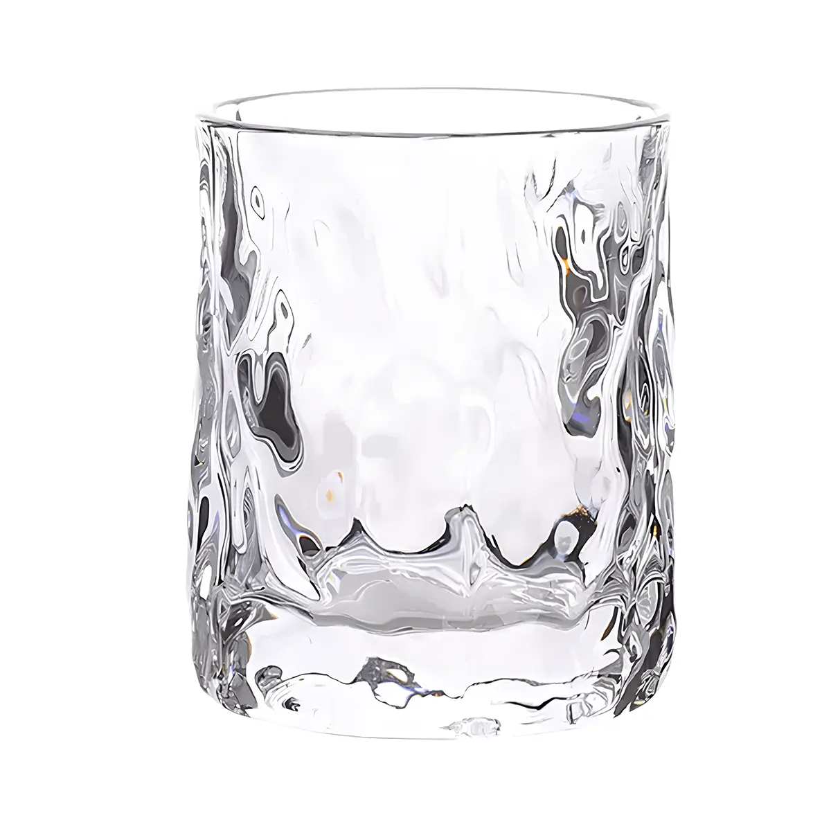 KAWASIMAYA Thickened Glacier Wood Grain Whiskey Glass 7.3 fl oz