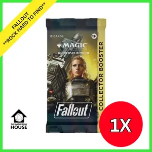 1X Universes Beyond: Fallout - Collector Booster Pack - (PIP) MTG - Magic the Gathering