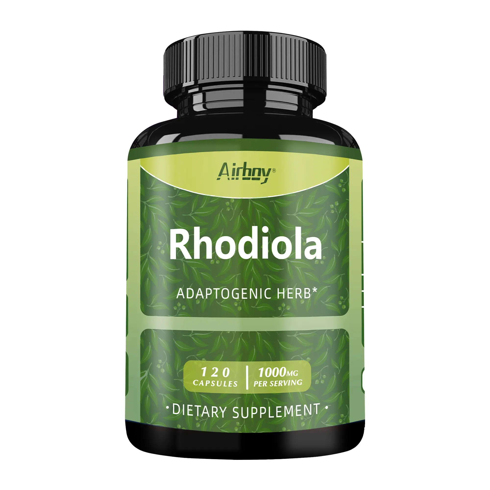 Airboy Men's Healthcare Dietary Supplement Tablets - 120 Capsules, 1000 mg per Serving, Rhodiola Rosea Herb, for Adult Men's Health Support, No Unnecessary Additives, Tablet