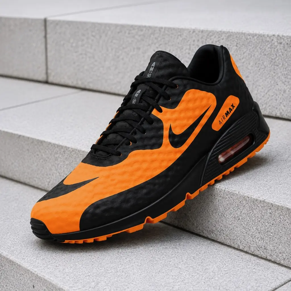 Nike Air Max 90 Bright Citrus Hypervenom Men's Fashion Sneaker New