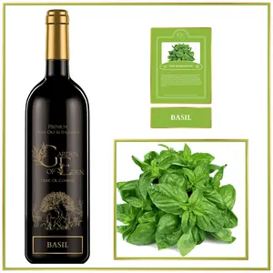 Basil Infused Olive Oil