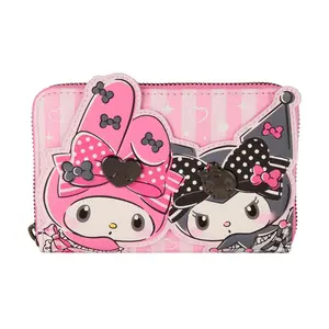 Loungefly Sanrio My Melody & Kuromi Zip Around Wallet