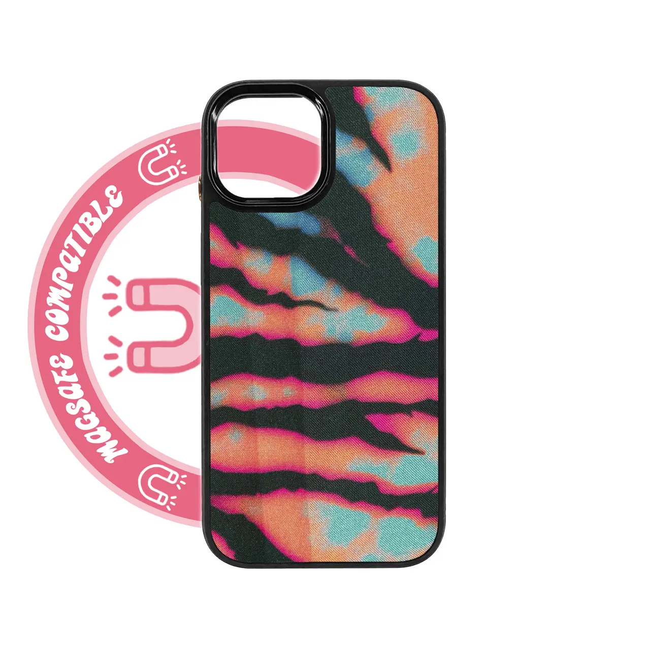 abbyrose Tiger's Blood iPhone Case with magnet