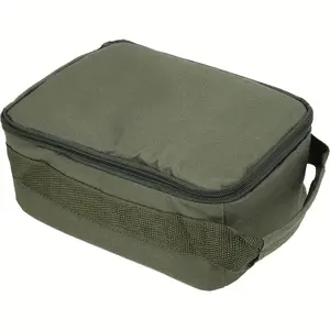 Waterproof Fishing Reel Bag, Polyester Single Shoulder Storage Box, Lightweight Portable Soft Case with Large Opening, Tackle Storage Bag, Fishing Accessories