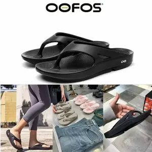 OOFOS NEW Sandals - Lightweight Recovery Shoes Slippers Men Women Soft Bottom Indoor Home Slides Sandals Light Beach Shoe Blue Footwear Girl Summer Tsinelas