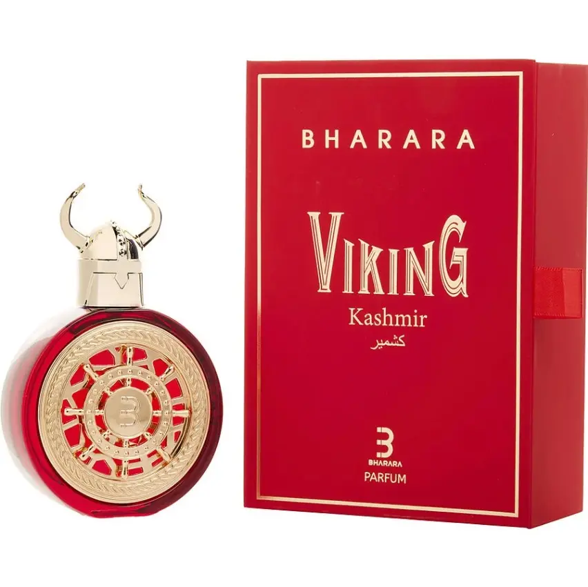 BHARARA Viking Kashmir EDP Spray-On Men's Perfume - Aromatic Citrus Woody, Citrus Spicy Fragrances, Single Item, 3.4oz (100ml)