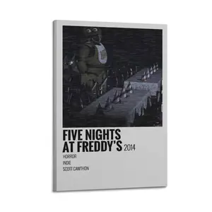 Five Nights at Freddy's Canvas Painting Oil Painting Wall Art Canvas Poster Decorative Painting Corridor Decoration Home Ornaments Photo