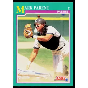 Mark Parent 1991 Score #213 San Diego Padres