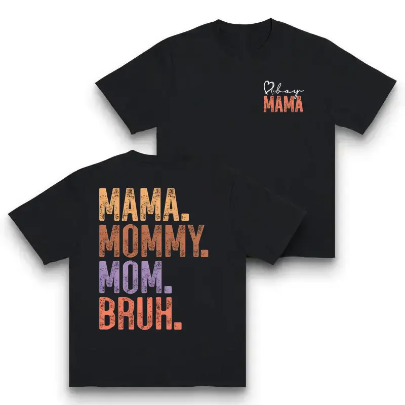 Ma Mama Mom Bruh tshirt, Girl Mama & Boy Mama tshirt, Funny Mom tshirt, Funny Gifts for Mom, Motherhood Gift,