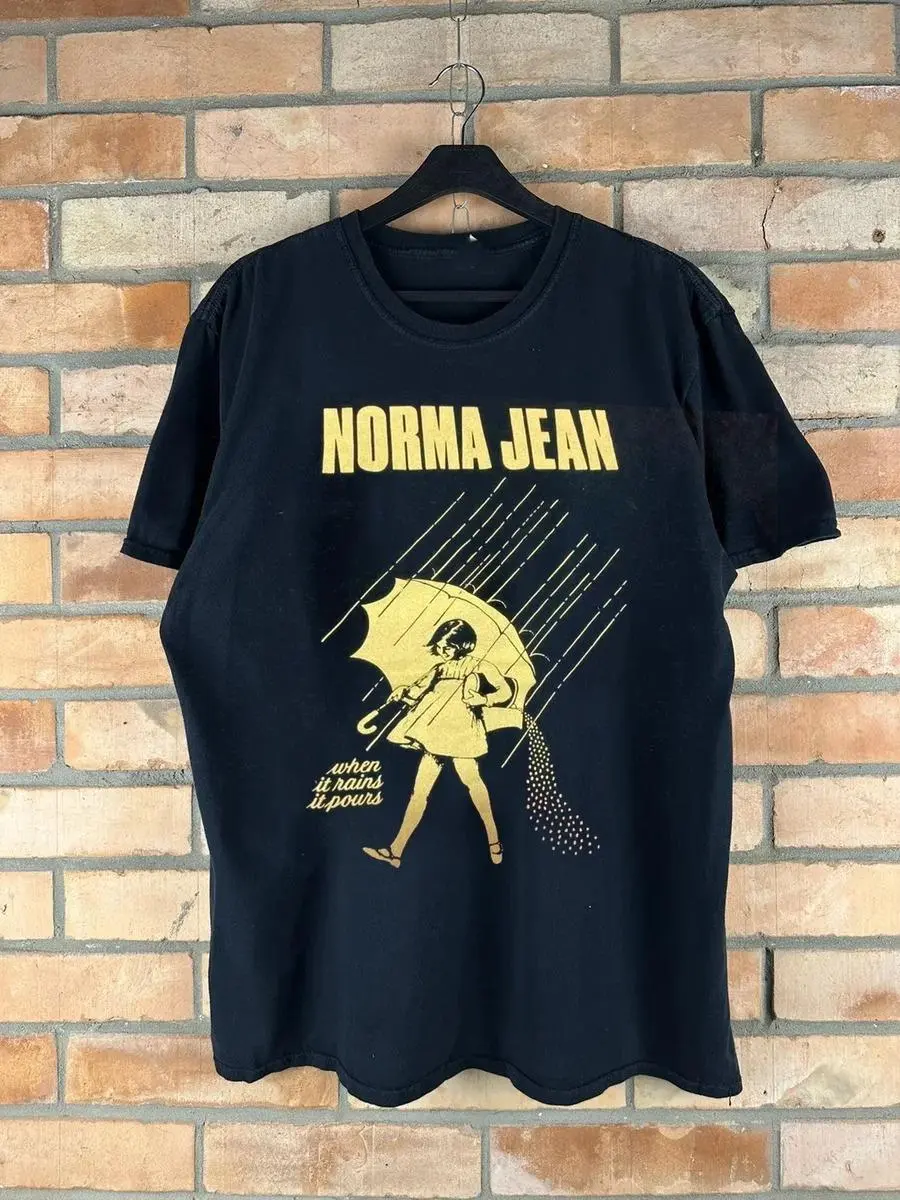 Norma Jean Shirt Vintage Metalcore Band Graphic Unisex Tee