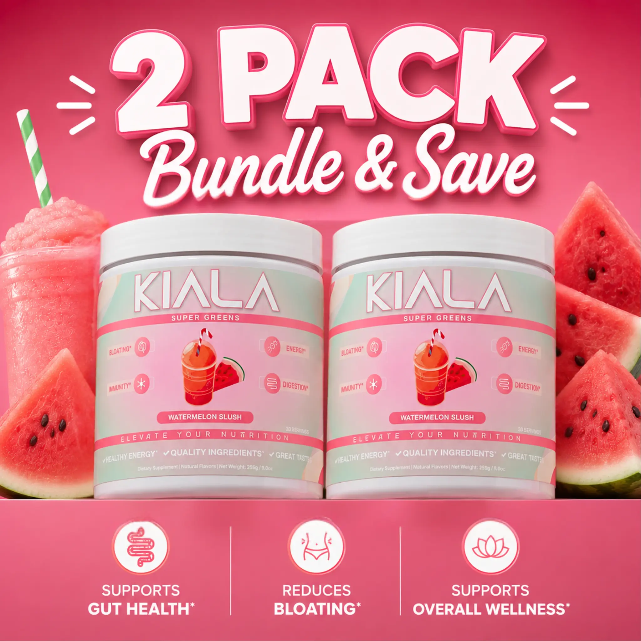 Kiala Greens Best Selling Flavors Bundle (2-Pack) Kiala Greens Best Selling Flavors Bundle (2-Pack)
