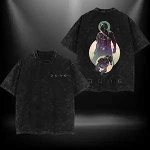 Paul Atreides v3 Dune Retro Vintage Menswear Gift movie fans Top Apparel Classic Oversized Seamless Simple Straight Man Clothes Cotton designer shirts, graphic tees, men gifts, ,Graphic Streetwear T-shirt tees  good