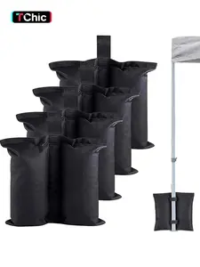 2/4pcs 120 LBS Extra Large Pop up Canopy Weights Sand Bags for Outdoor Pop Up Canopy Tent Gazebo Outdoor Instant Canopies Sand Bags Without Sand