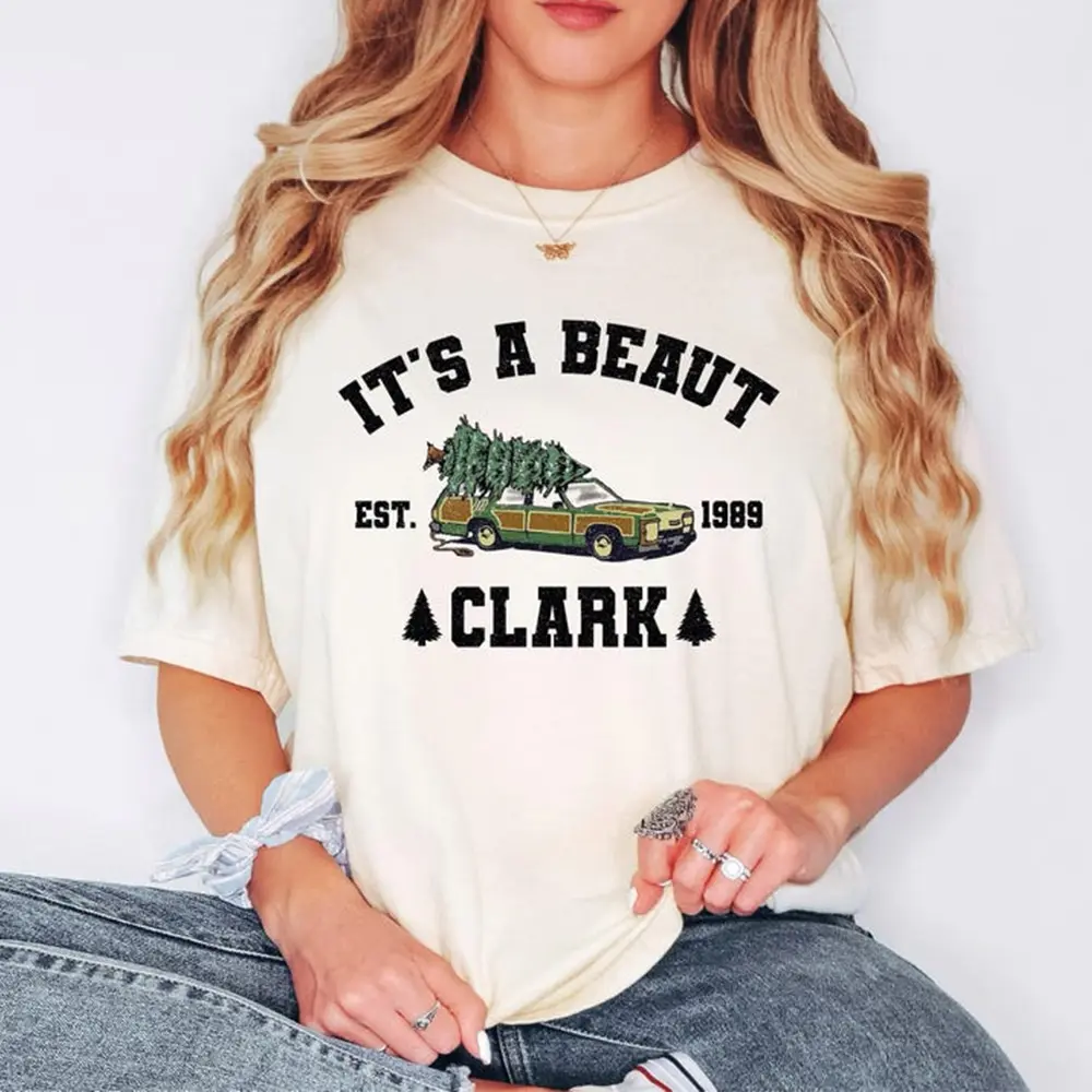 It’s a Beaut Clark Christmas Shirt, Funny Christmas Vacation Tee, Holiday Movie Graphic Shirt, Classic Griswold Xmas Top