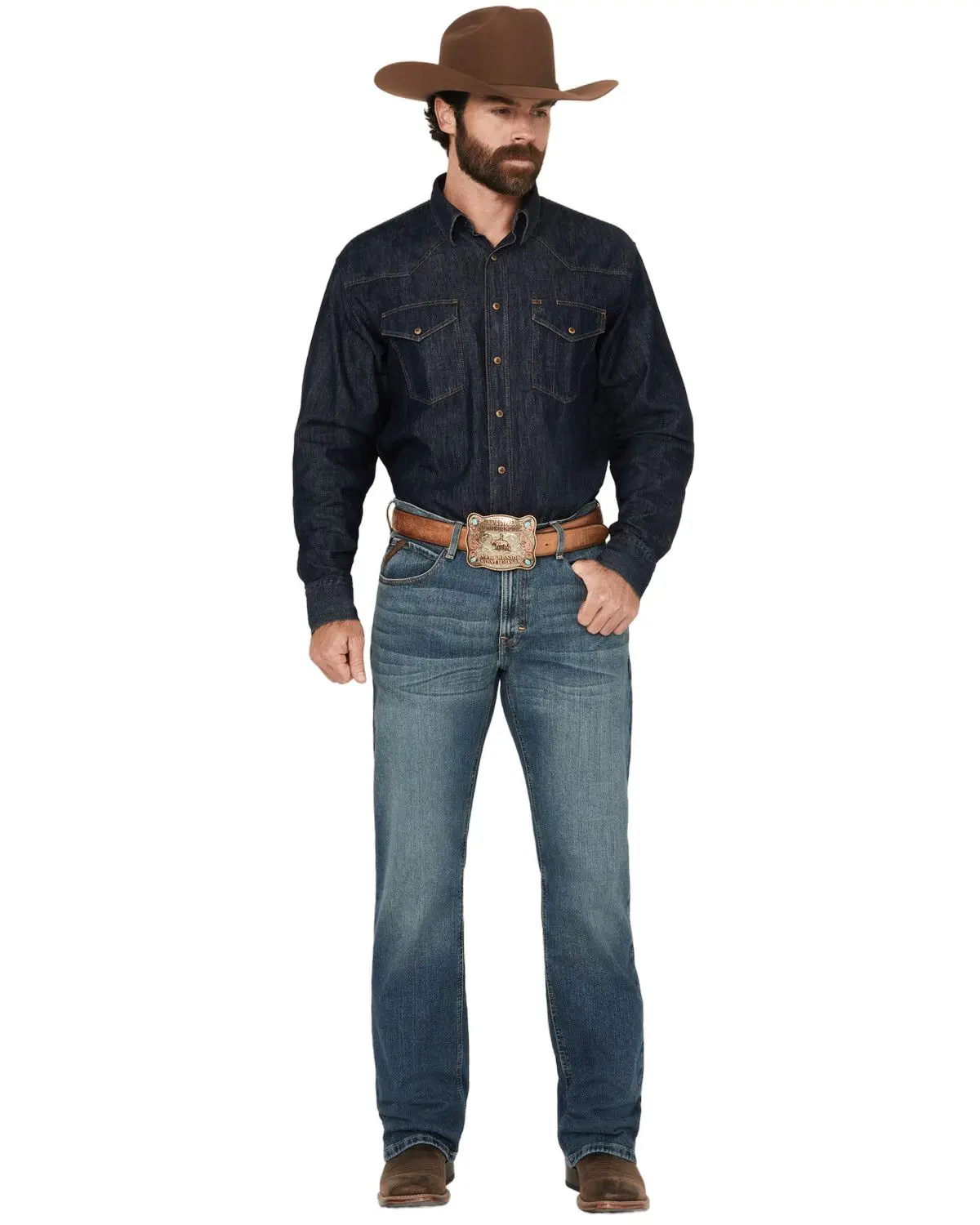 Ariat Men's Men'S M4 Legacy Relaxed Bootcut Stretch Denim Jeans - 10022676
