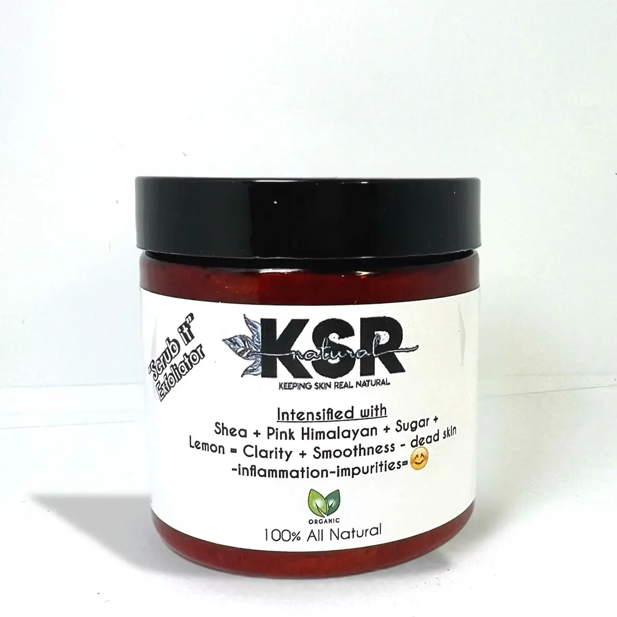Scrub It Exfoliator for Deep Cleansing, Removing Dead Skin, Black Heads & Dark Spots,