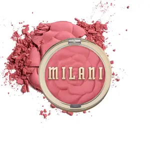 Rose Powder Blush - Wild Rose (0.6 Ounce) Cruelty-Free Blush - Shape, Contour & Highlight Face with Matte or Shimmery Color
