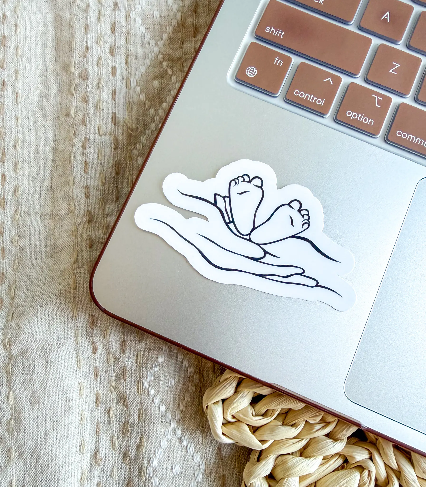 Baby Feet Sticker - Labor and Delivery Sticker - Nursing Sticker - Nursing Student Sticker -Nurse Gift  - Healthcare - Mama Sticker