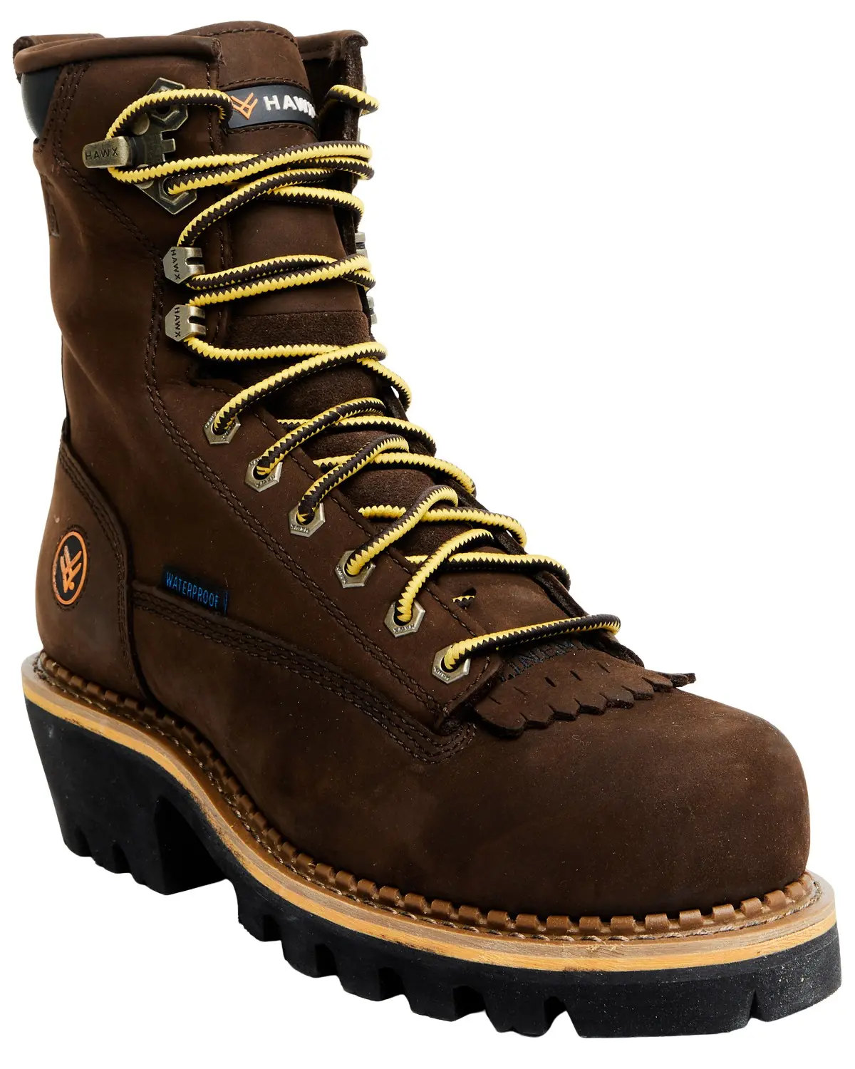 Hawx Men's Men'S 8" Lineman Lace-Up Waterproof Work Boot Composite Toe - Bhxcwrpw70
