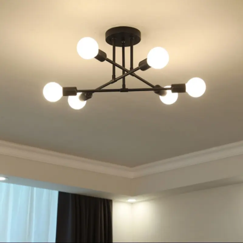 Modern American Style Living Room Chandelier, Simple Elegant Bedroom Pendant Light, Nordic Branch Design Dining Room Lamp, Ceiling Lights, Indoor Lighting, Home Ceiling Lighting, No Bulb Included