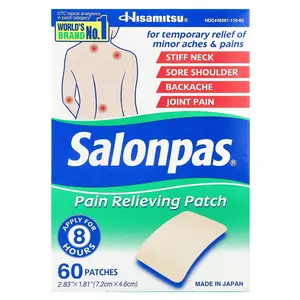 Salonpas Pain Relieving Patch, 60 Patches | HSA/FSA Eligible Salonpas Pain Relieving Patch, 60 Patches | HSA/FSA Eligible