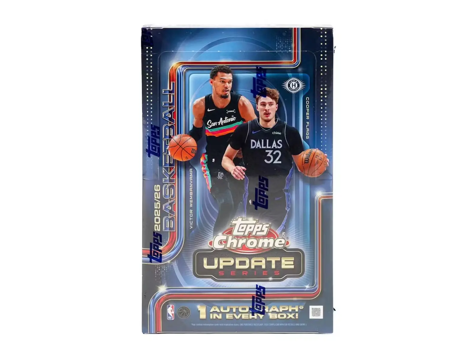 2025/26 Topps Chrome Update Series Basketball Hobby Box