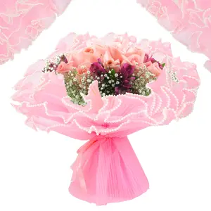 Flower Bouquet Packaging Paper Set, Ideal for Mother’s Day & Special Occasions, Colors Available, Gift Packaging