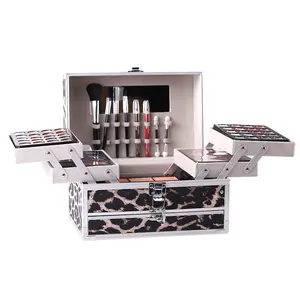 Makeup Set Full Face European and American Eyeshadow Blush Leopard Print Combination Makeup Palette, Face Makeup Sets