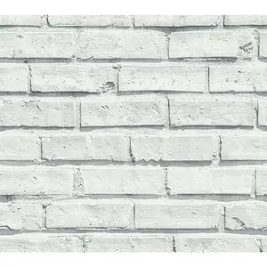 Arthouse Faux-Brick Peel-and-Stick Wallpaper